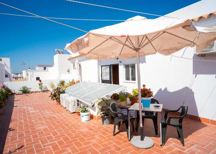 Con Aire Y Terraza En El Centro شقة *